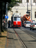 Streetcar in Vienna (Strassenbahn)